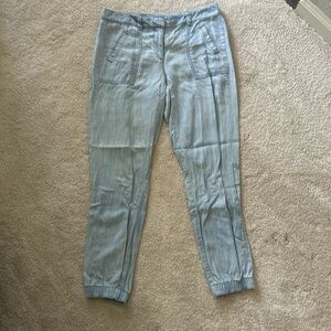 Very cute & comfy! Loft Women’s Denim Jogger Pants - Size 2